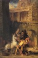 Diomedes Devoured by his Horses Symbolism biblical mythological Gustave Moreau